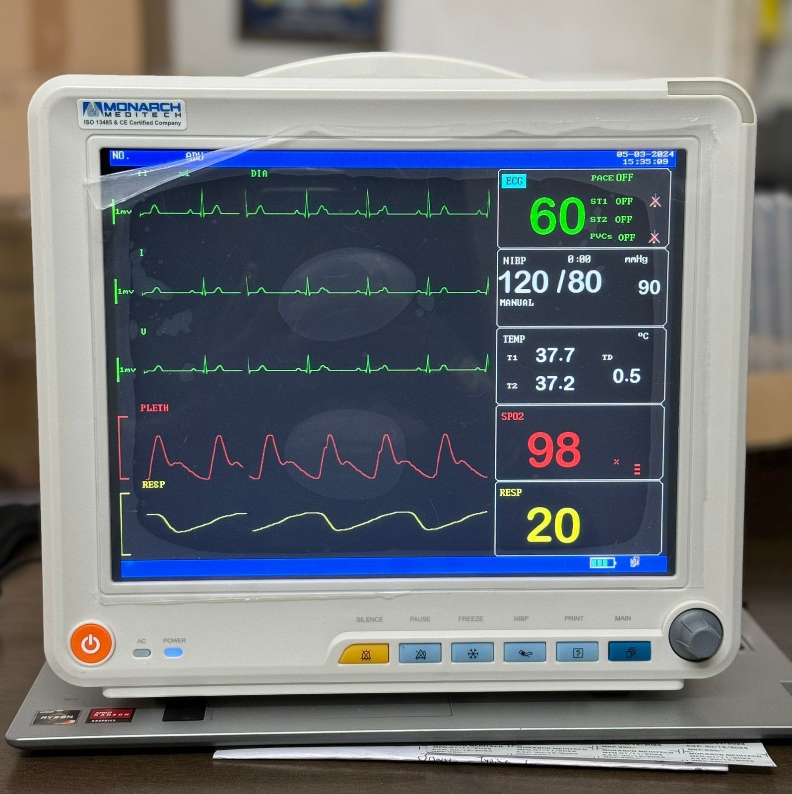 Patient Monitor 5 Parameter